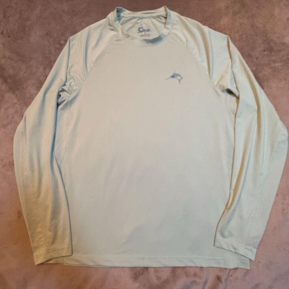World Wide Sportsman blue long sleeve fishing t-shirt Size M - 0279